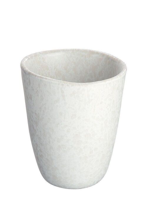 Keramik Kaffeebecher"Branco"weiß VE 64764