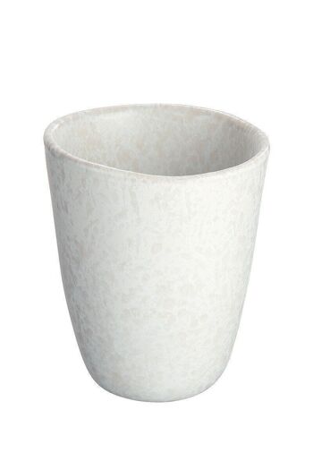 Tasse à café en céramique "Branco" blanc VE 64764 2