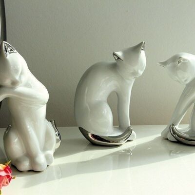 Ceramic cat "Twisto" VE 3 so4849
