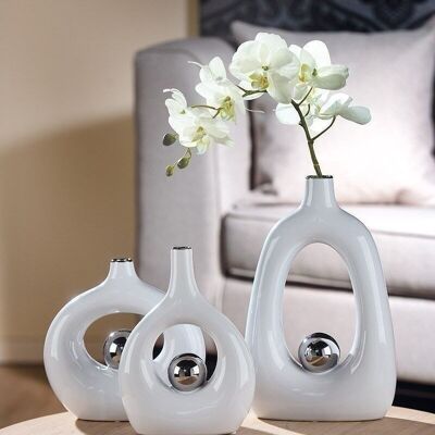 Ceramic neck vase "Tonda" VE 24879