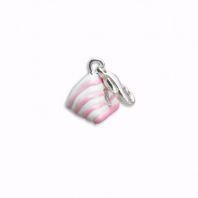 Pink Berlingot Charm