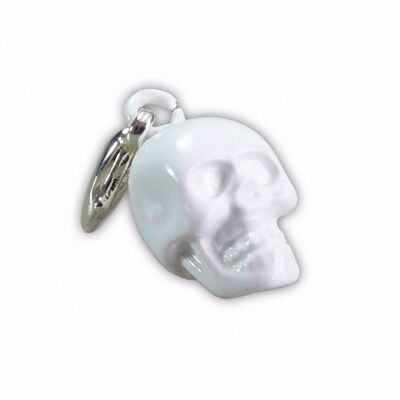 White skull charm