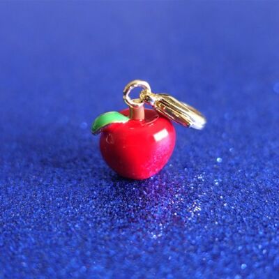 Golden apple charm