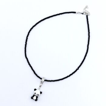 Collier cristal noir 3