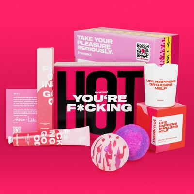 Intimate Wellness Box #2 – You're F*cking Hot! - purple