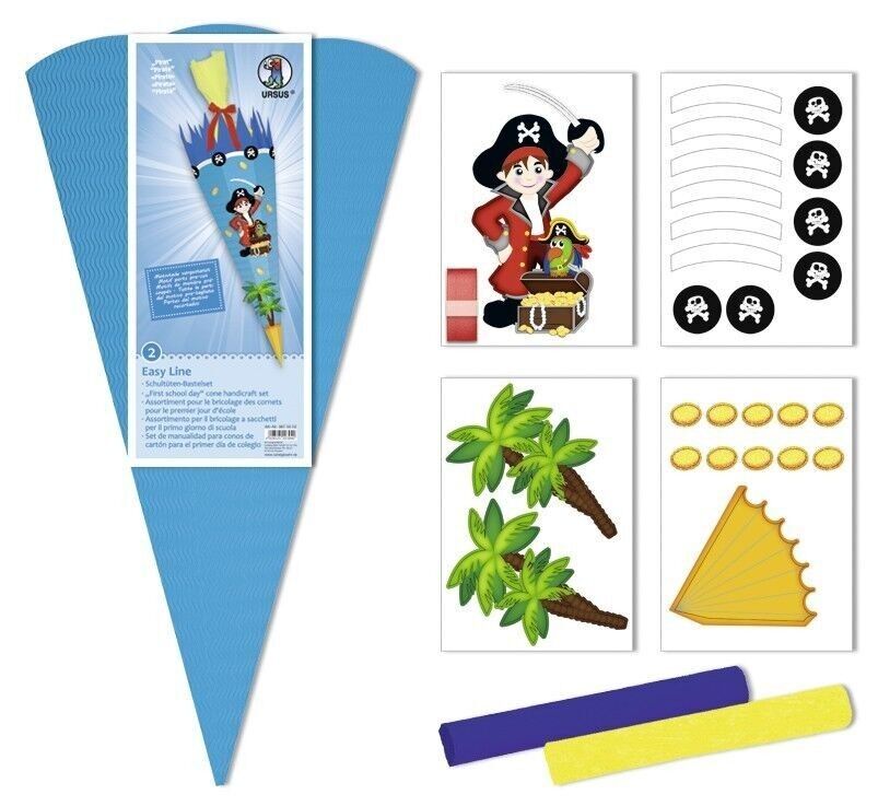 Scuola Cono Craft Set Easy Line "Pirate"
