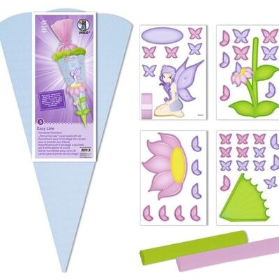 School Cone Craft Set Easy Line "Elf"