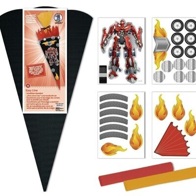 School cone craft set Easy Line "Transformer"