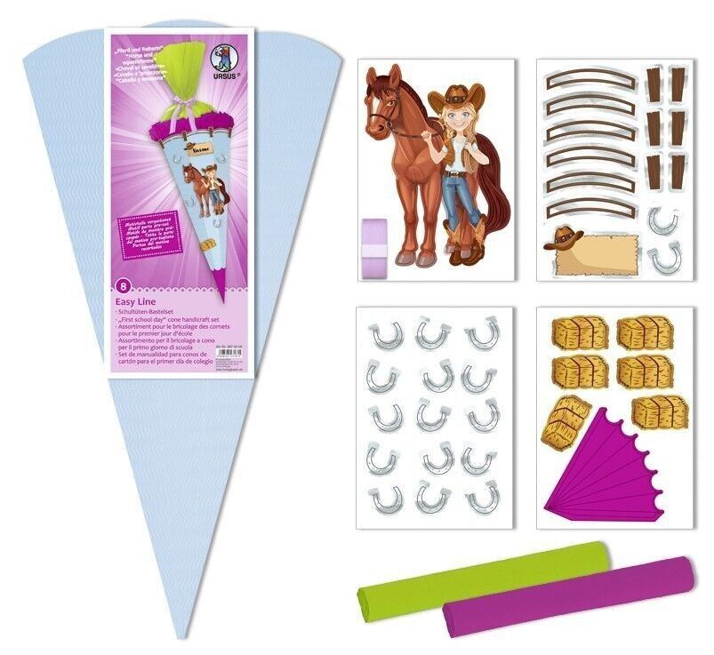 Scuola Cono Craft Set Easy Line "Cavallo e Cavaliere"