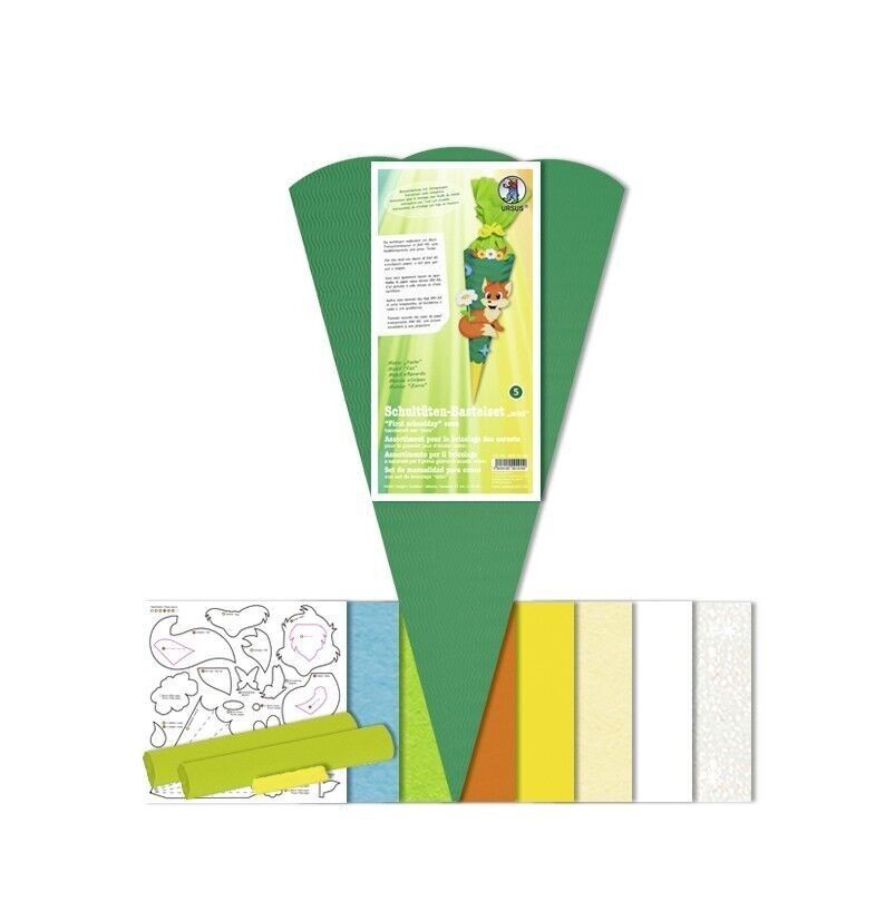 Set artigianale cono scuola mini "Fox"