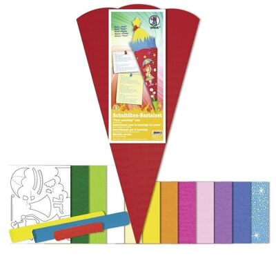 Set de manualidades cono escolar "Paula"