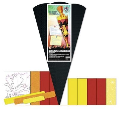 School Cone Craft Set "Fire Dragon"