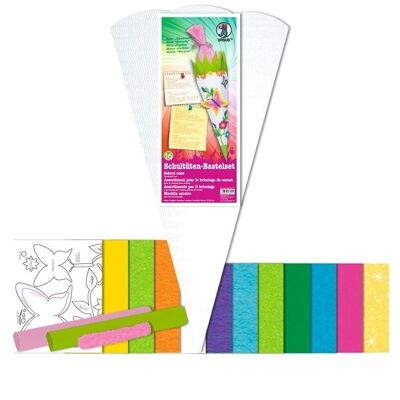 School Cone Craft Set "Butterfly"