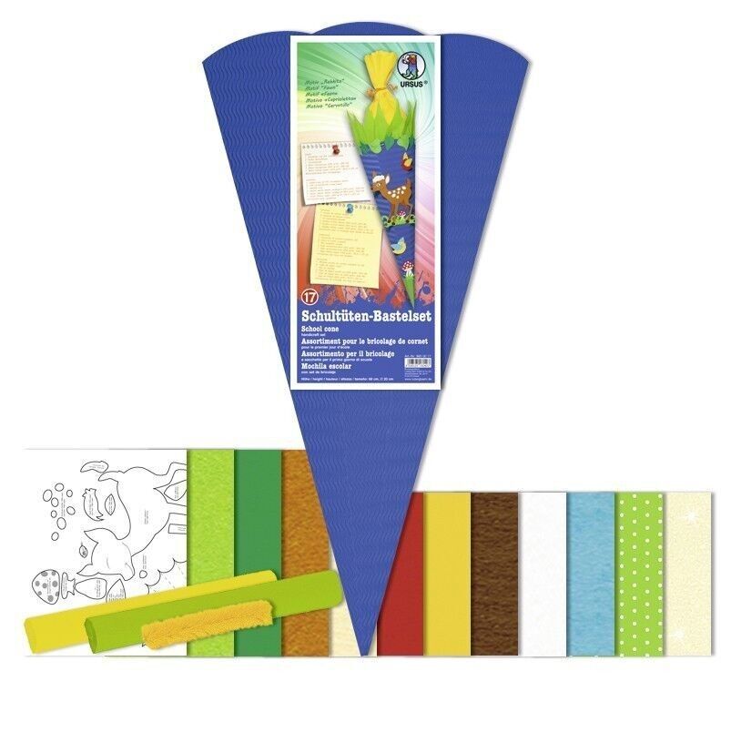 Set artigianale cono scolastico "Fawn"