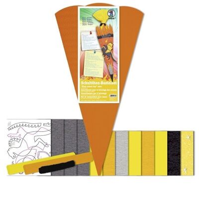 School cone craft kit "Dragon"