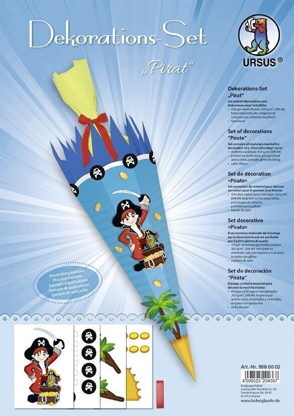 Set decorativo "Pirata".