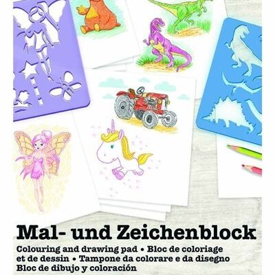 Mal- und Zeichenblock, DIN A4