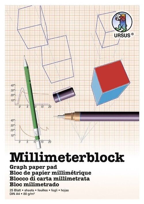 Millimeterblock, DIN A4