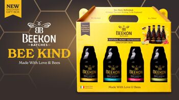 Boîte découverte de rafraîchissement au miel - Les 4 saveurs - Solution Perfect Giving