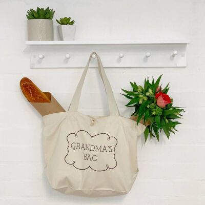 Grandma's Bag Sac en coton bio naturel