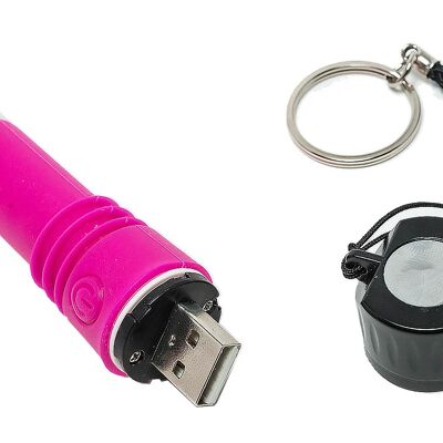 USB rechargeable LED cap, functional
