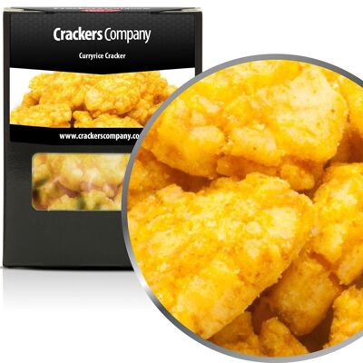 Curry rice crackers. PU with 32 pieces and 30g content per piece