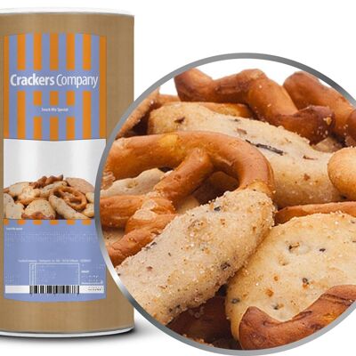 Snack mix speciale. PU con 9 pezzi e contenuto di 300 g per pezzo