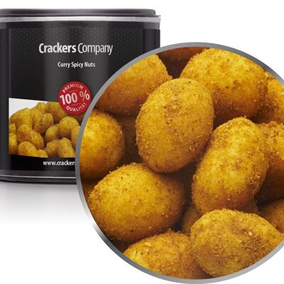 Curry Spicy Nuts. VPE mit 36 Stk. u. 80g Inhalt je Stk.