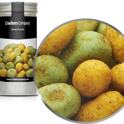 Wasabi & Curry Mix. PU with 40 pieces and 75g content per piece