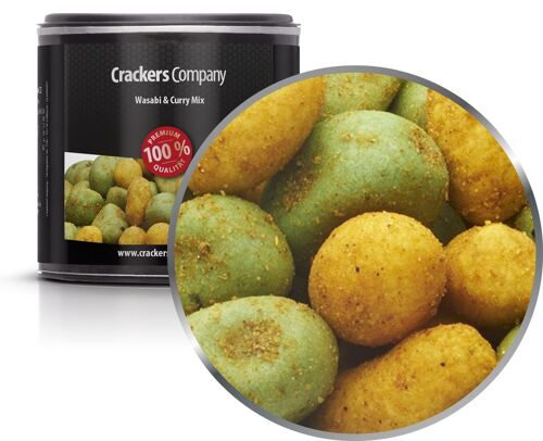 Wasabi & Curry Mix. VPE mit 36 Stk. u. 75g Inhalt je Stk.