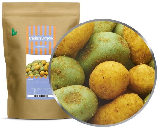 Wasabi & Curry Mix. VPE mit 8 Stk. u. 500g Inhalt je Stk.