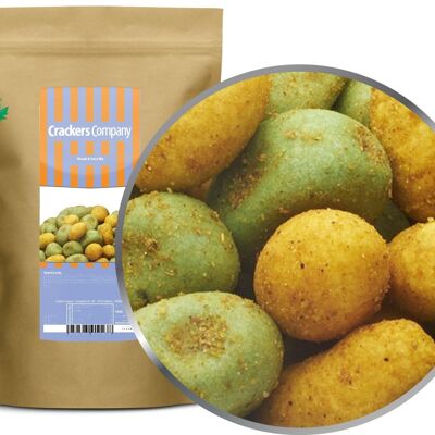 Mélange Wasabi & Cari. PU avec 8 pièces et 500g de contenu par pièce