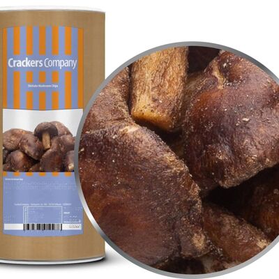 Chips de hongos shiitake. PU con 9 piezas y 250 g de contenido por pieza