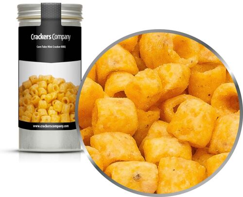 Corn Tube Mini Cracker BBQ. VPE mit 40 Stk. u. 50g Inhalt je