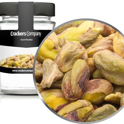 Green Pistachios. VPE mit 45 Stk. u. 80g Inhalt je Stk.