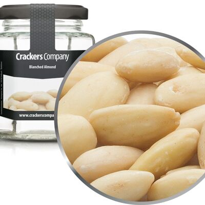 Blanched Almond. PU with 25 pieces and 100g content per piece