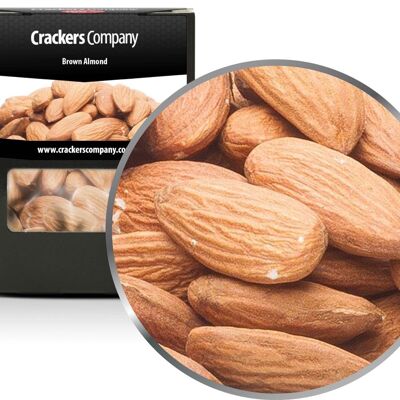 Brown Almond. PU with 32 pieces and 90g content per piece