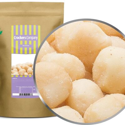 Macadamia Pure. PU with 8 pieces and 500g content per piece