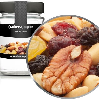 Salty Fruit & Nut Mix. VPE mit 45 Stk. u. 95g Inhalt je Stk.