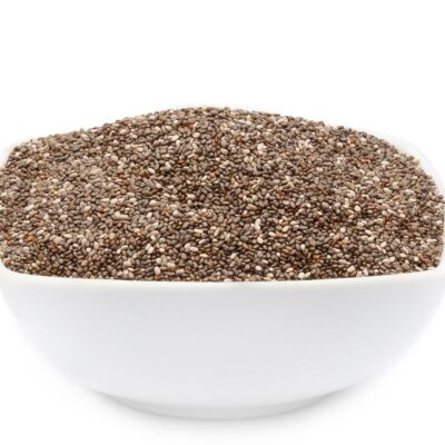 Semillas de chia. PU con 1 pieza y 3000 g de contenido por pieza