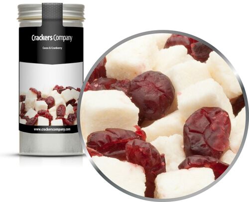 Cocos & Cranberry. VPE mit 40 Stk. u. 80g Inhalt je Stk.