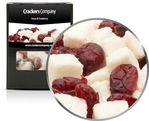 Cocos & Cranberry. VPE mit 32 Stk. u. 80g Inhalt je Stk.