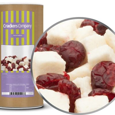 Coconut & Cranberry. PU with 9 pieces and 650g content per piece