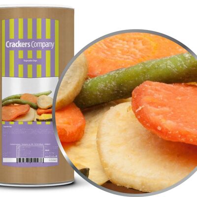 Vegetable Chips. PU with 9 pieces and 250g content per piece
