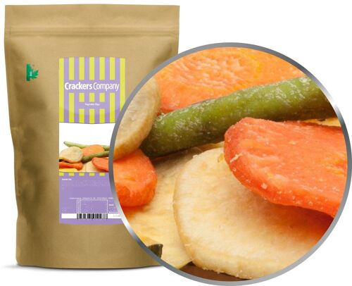 Vegetable Chips. VPE mit 8 Stk. u. 150g Inhalt je Stk.