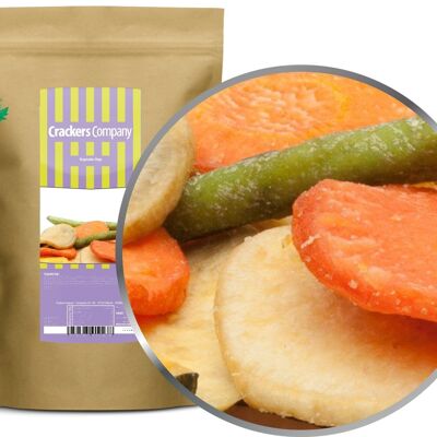 Vegetable Chips. PU with 8 pieces and 150g content per piece