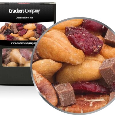 Chocolate Fruit Nut Mix. PU with 32 pieces and 90g content per piece
