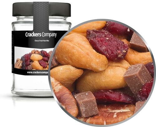 Choco Fruit Nut Mix. VPE mit 45 Stk. u. 90g Inhalt je Stk.