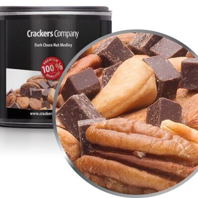 Dark Choco Nut Medley. VPE mit 36 Stk. u. 80g Inhalt je Stk.