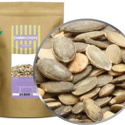 Roasted Pumpkin Seed. PU with 8 pieces and 500g content per piece